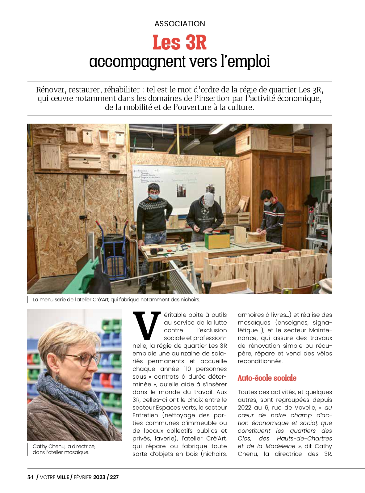 Magazine Votre Ville - Février 2023 - Page 1